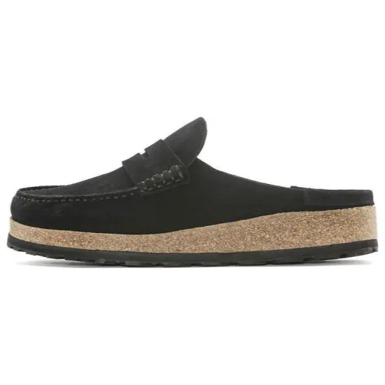 Birkenstock Naples Black Suede