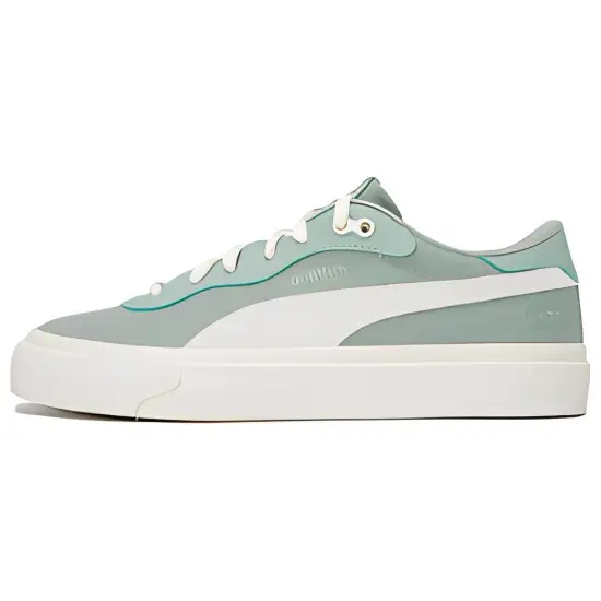 PUMA Capri Skateboarding Shoes Unisex Low-top Green/Beige
