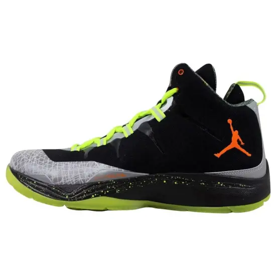 JORDAN Super.Fly 2 Christmas Black Total Orange Reflective Silver