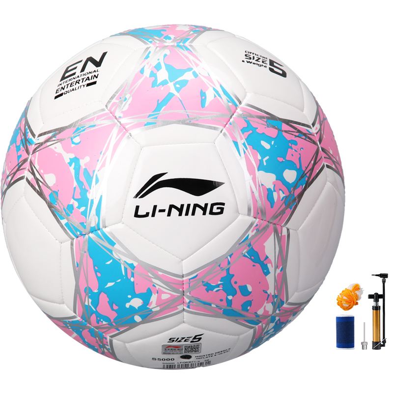 Li Ning Size 4 Soccer Ball PVC Machine Stitched Unisex