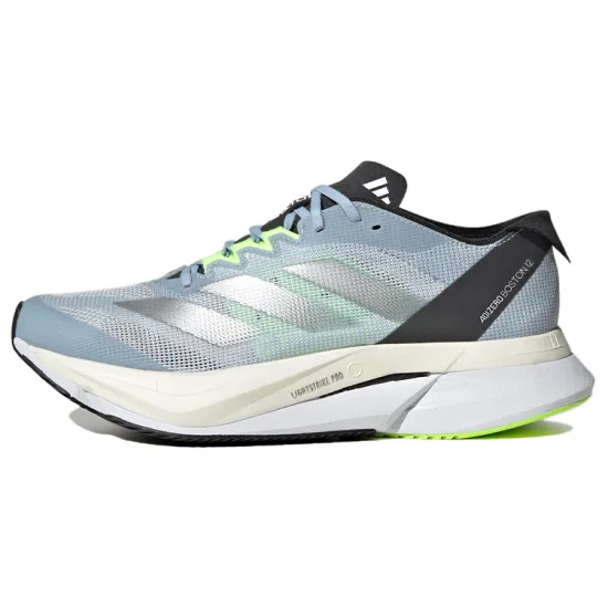 adidas Adizero Boston 12 Running Shoes Women's Low-top Blue/silver/black