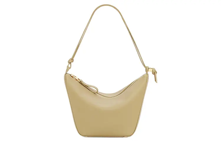 LOEWE Hammock Hobo Cow Leather Hobo Bag, Handbag, Shoulder Bag Mini Women's Clay Green