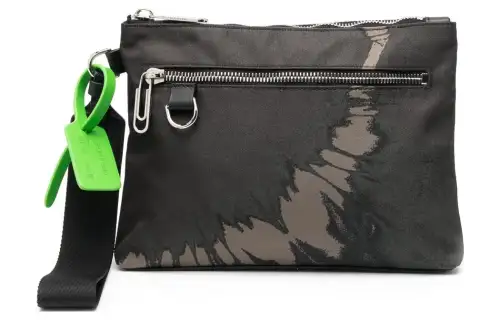 【Previous Season】logo-print clutch bag