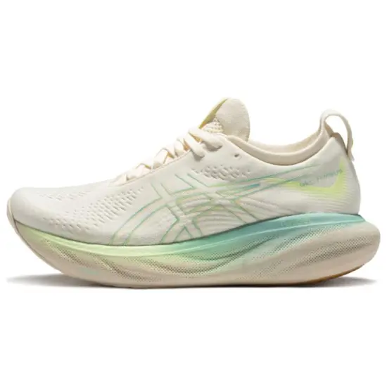 Asics GEL-Nimbus 25 Running Shoes Women's Low-top Beige/cyan/yellow