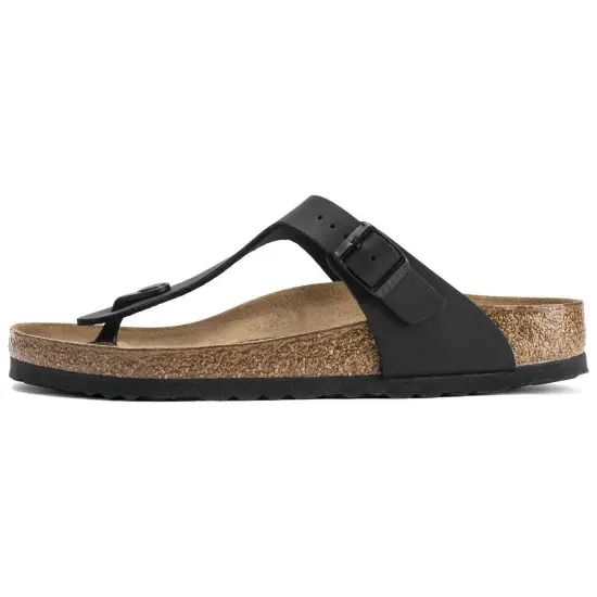 Birkenstock Gizeh Birko-Flor 'Black'