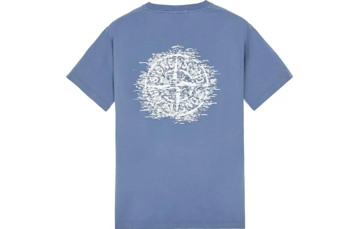 STONE ISLAND Logo Printed Crewneck T-Shirt