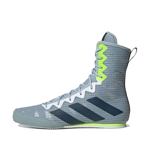 Adidas Box Hog 4 Training Shoes Unisex High-top Blue/cyan