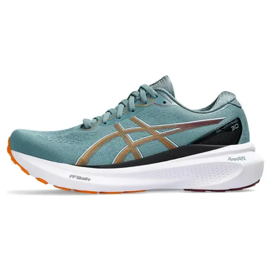 Asics Gel Kayano 30 'Foggy Teal Bright Orange'