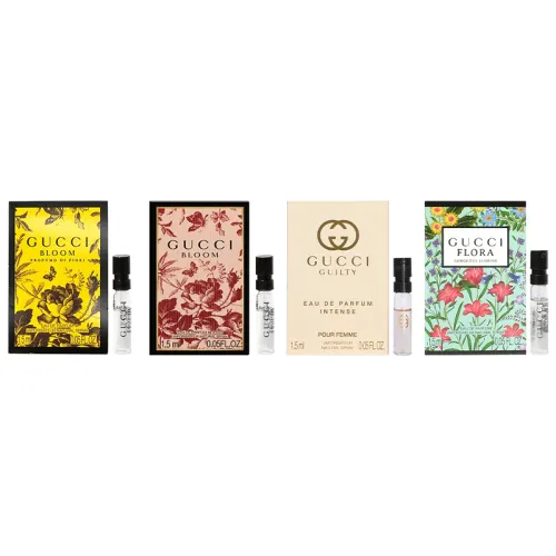 GUCCI Gucci, perfume sample, set, 4 piece set, 1.5 ml