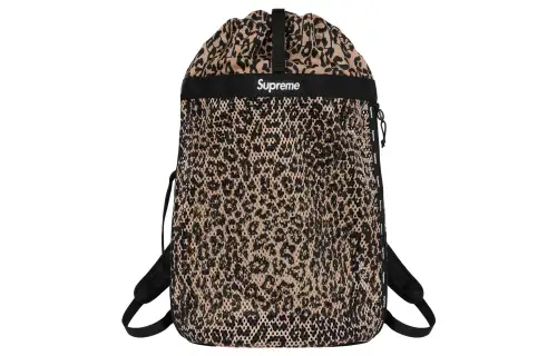 Supreme Nylon Backpack Regular Unisex Leopard Print