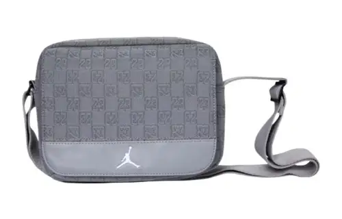 Jordan Polyester Crossbody Bag, Shoulder Bag Unisex Khaki