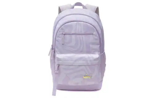 Li Ning Sports Life Collection Polyester Backpack Regular Unisex Purple