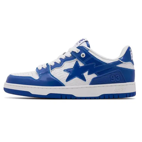 BAPE A BATHING APE Bape SK8 Sta Red White Patent