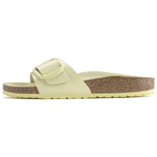 Birkenstock Madrid Big Buckle Narrow Fit Sandals 'Shine Popcor' Women's