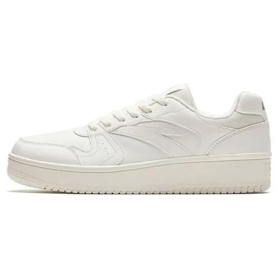 Anta Height Increasing Low-Top Skateboard Shoes Men's White