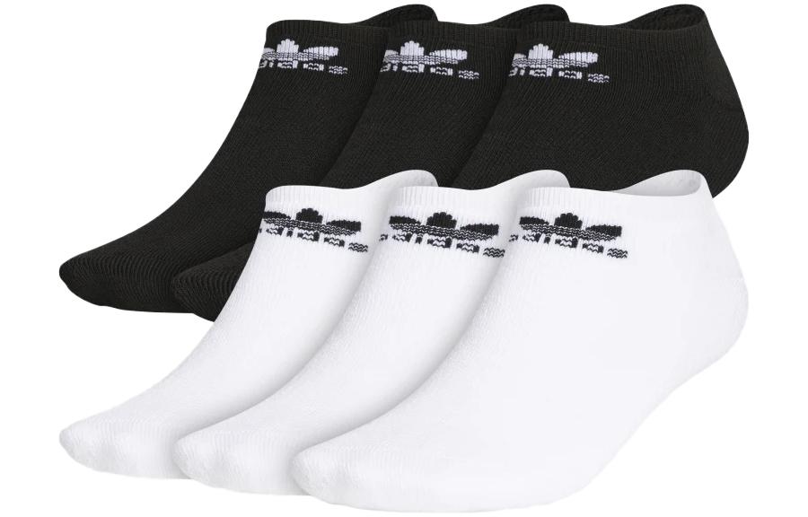 Adidas Originals Trefoil No Show Socks 6 Pairs