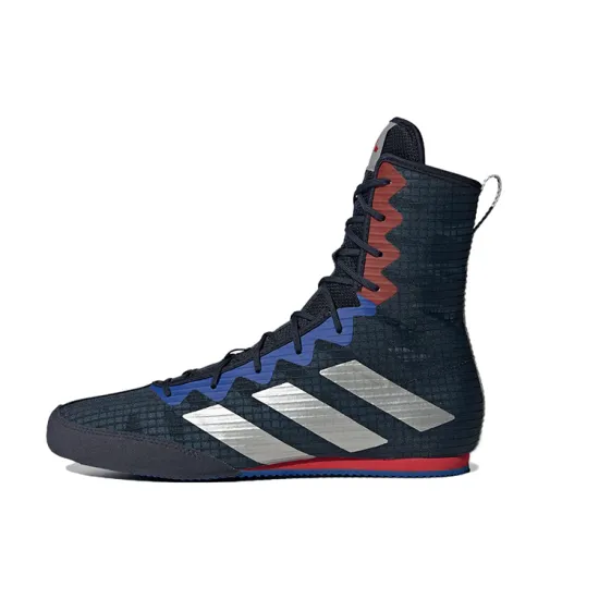 Adidas Box Hog 4 Legend Ink Silver Metallic Grey Two