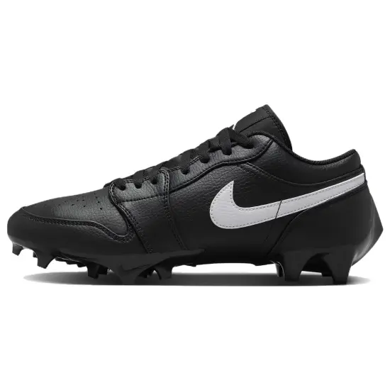 Jordan 1 Low TD Cleat Black White Unisex