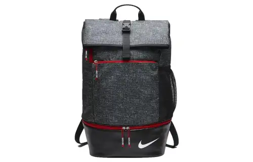 Nike Polyester Backpack Regular Unisex Gray