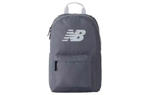 New Balance Polyester Backpack Regular Unisex Gray
