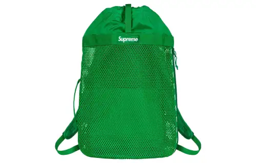 Supreme Polyester Backpack Regular Unisex Green