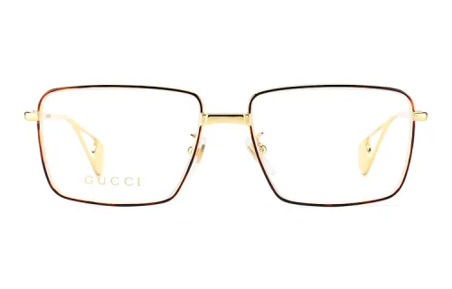 GUCCI Rectangular Prescription Glasses Unisex