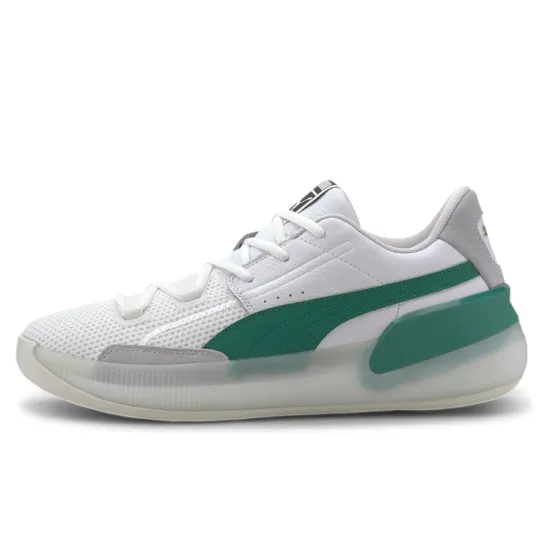 PUMA Clyde Hardwood White Green