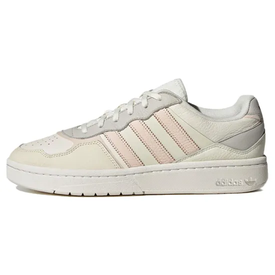 Adidas Originals Courtic Skateboard Shoes Unisex Low-top White/pink/gray