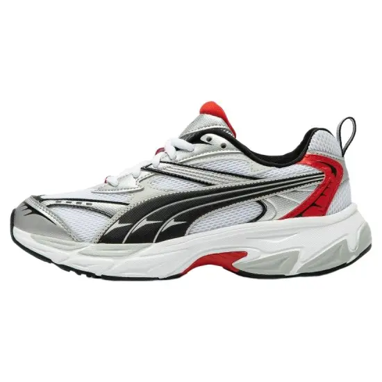PUMA Morphic Lifestyle Shoes Unisex Low-top White/Black/Red