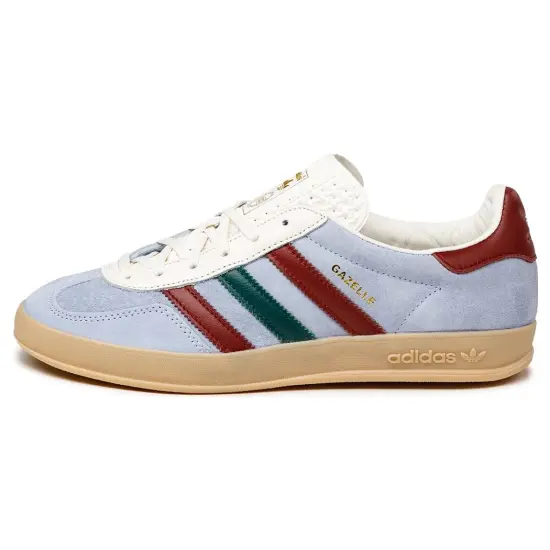 Adidas Gazelle Indoor Blue Dawn Collegiate Burgundy