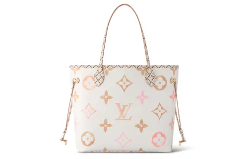LOUIS VUITTON Neverfull Mm Beige