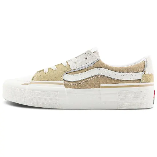 Vans Skateboarding Shoes Unisex Low-top White/Brown