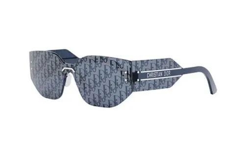 DIOR Irregular Shape Sunglasses Unisex Blue