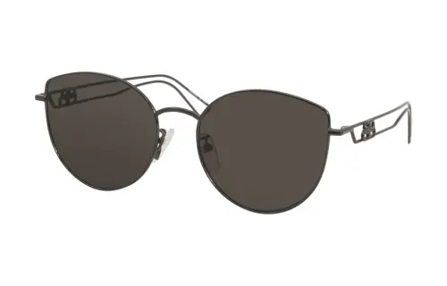 Balenciaga Alloy Irregular Shape Sunglasses Women's Gray