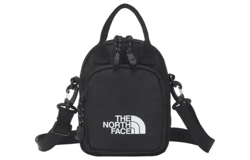 THE NORTH FACE 1L One Shoulder Handbag, Crossbody Bag, Outdoor Bag Polyester Black Unisex