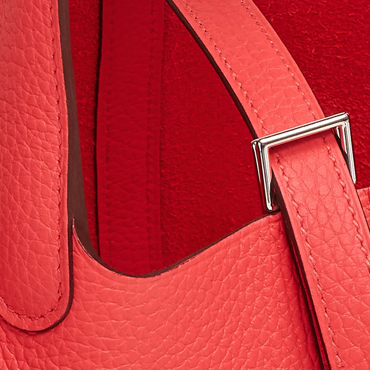 Женские сумка Hermes Picotin Lock 18 eclat TC 18 0E Rose Texas (розовый) — фото 5