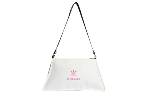 Adidas Originals Polyester Shoulder Bag Mini Women's Gray White
