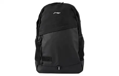 Li Ning Polyester Backpack Regular Unisex Black