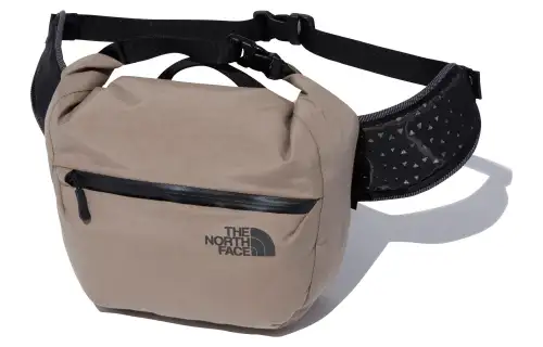 THE NORTH FACE 5L One Shoulder Fanny Pack Outdoor Bag Cotton With Nylon Umber Unisex