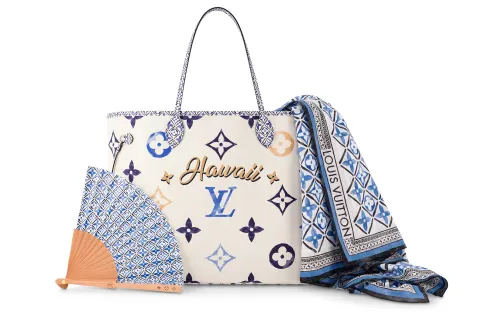 LOUIS VUITTON Neverfull Gm Blue