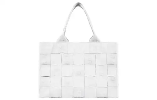 Supreme Fabric Tote Bag, Shopping Bag, Handbag Large Unisex White