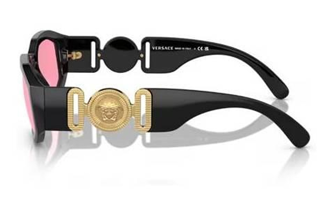 Мужские очки Versace Logo (черный) — фото 4