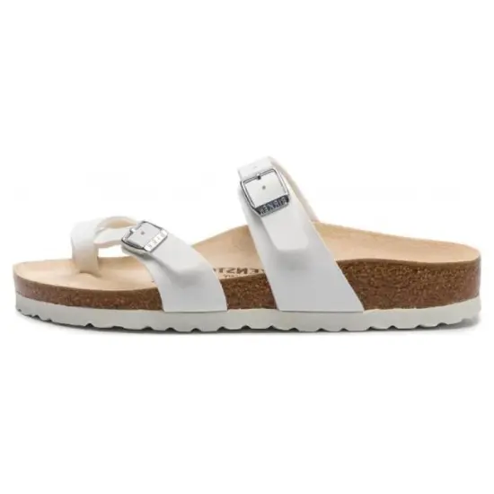 Birkenstock Mayari Birko-Flor Sandals 'White' Women's