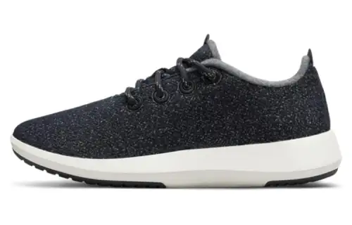 Allbirds Wool Runner Mizzle Cushioning Slip Resistant Low top Sports Casual Shoes Women's Dark Gray