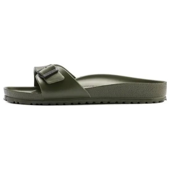 Birkenstock Madrid Essentials Eva Narrow Fit Sandals 'Olive Green'