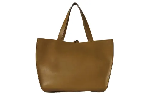 THE ROW Leather Handbag, Shoulder Bag Women's Moss