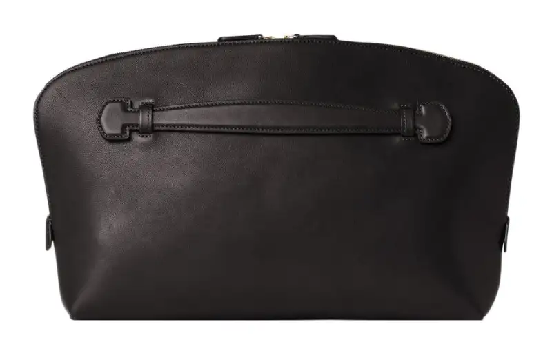 THE ROW Leather Clutch Regular Women's Black