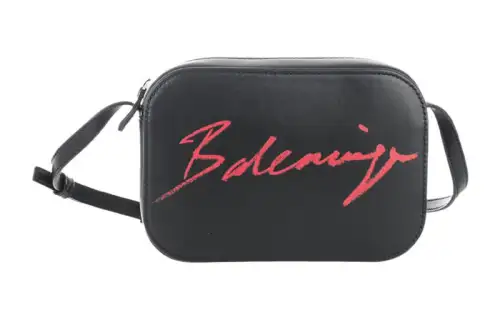 Balenciaga Cow Leather Shoulder Bag, Crossbody Bag Women's Black