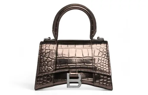 Balenciaga Croc Embossed Xs Tote Bag