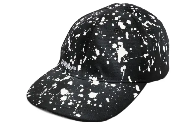 OFF WHITE Baseball Caps Men's Black